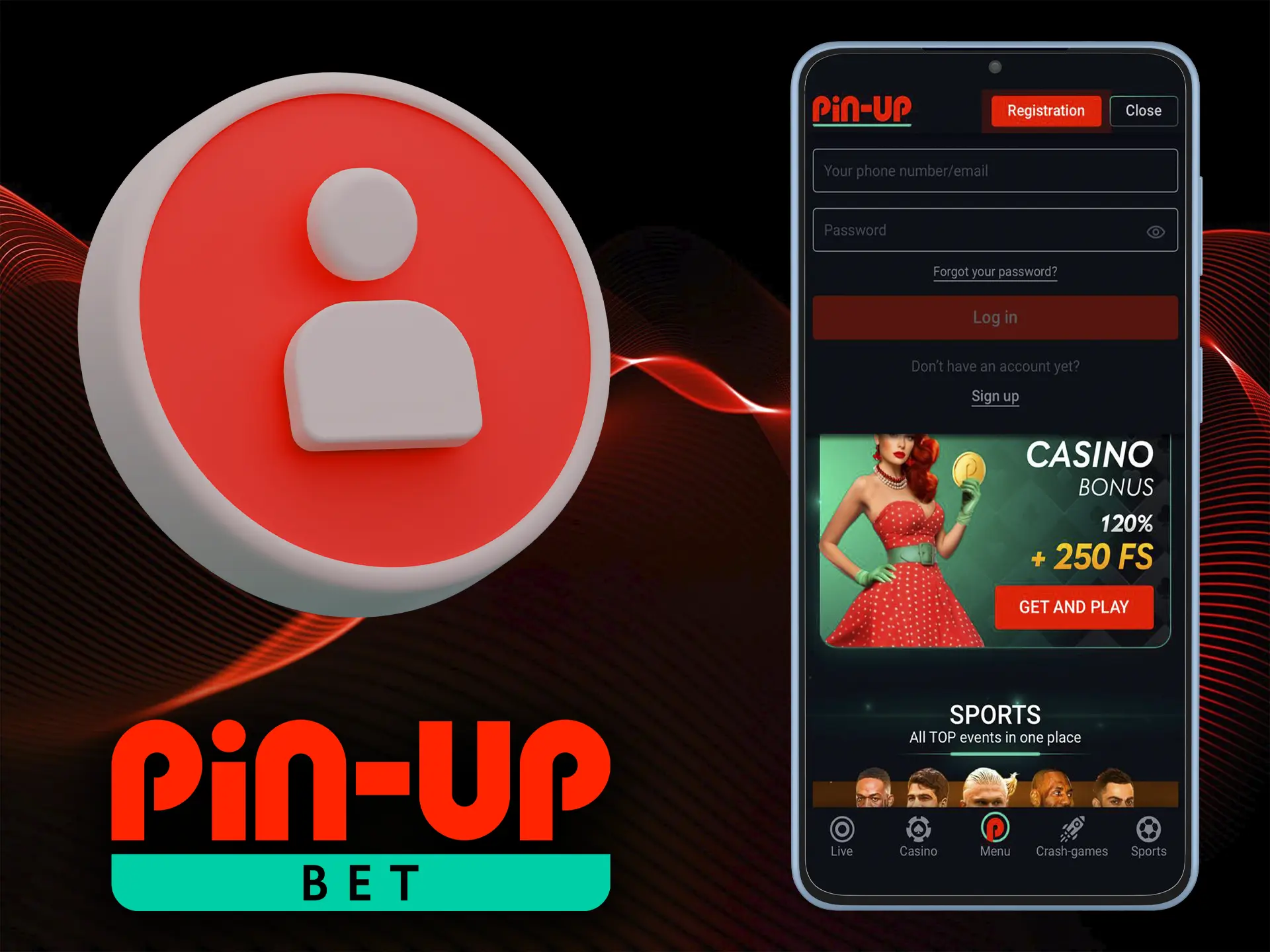 Войдите в аккаунт Pin Up для доступа к личному кабинету