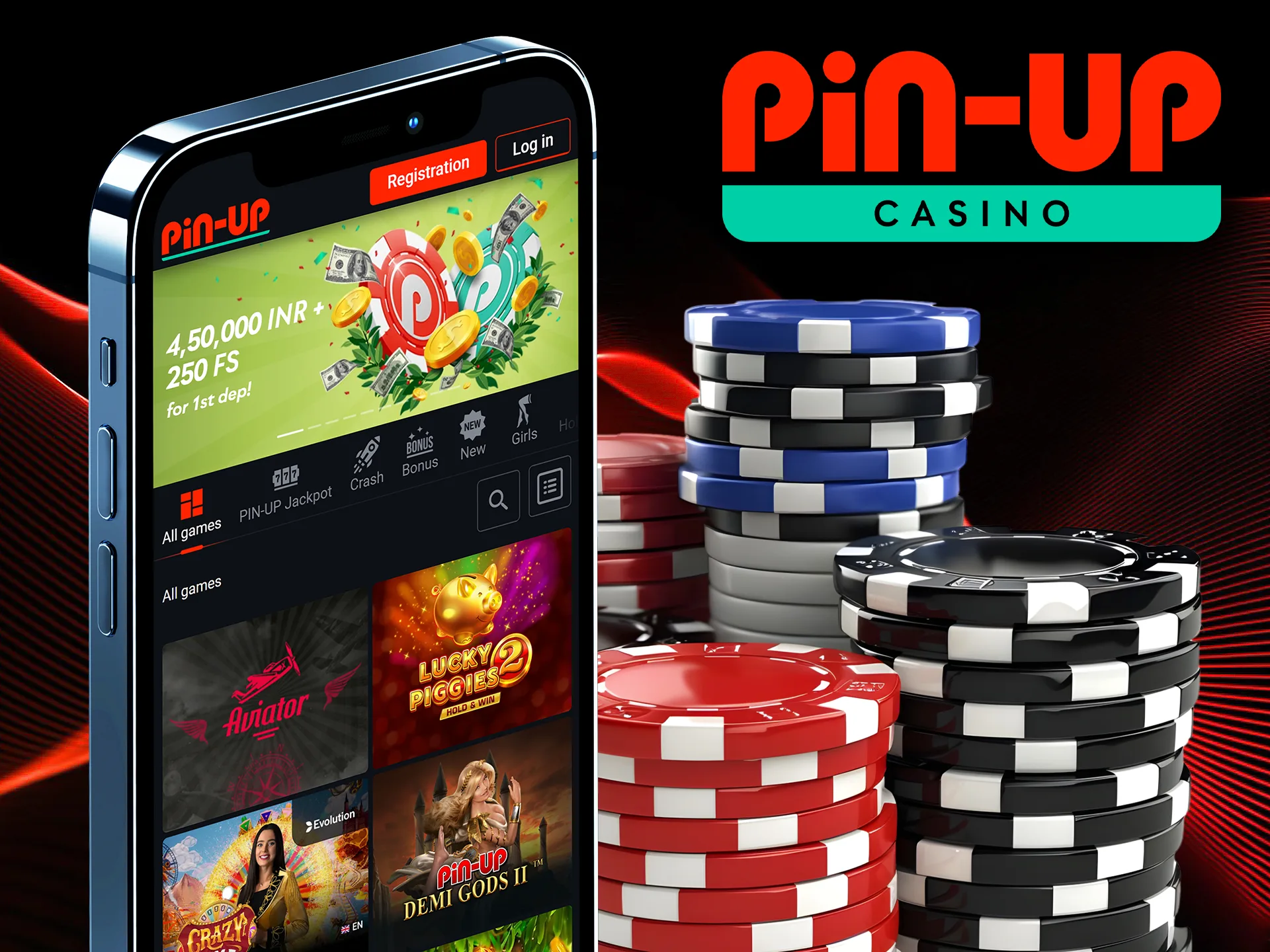 Инновационное казино Pin Up в вашем мобильном устройстве